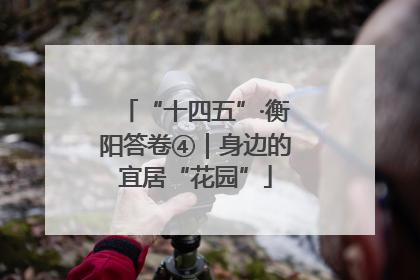 “十四五”·衡阳答卷④｜身边的宜居“花园”