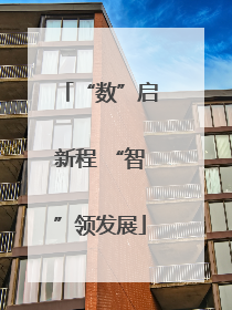 “数”启新程 “智”领发展