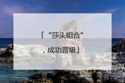 “莎头组合”，成功晋级