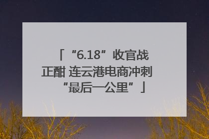“6.18”收官战正酣 连云港电商冲刺“最后一公里”
