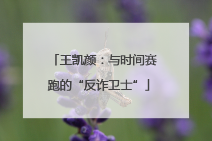 王凯颜：与时间赛跑的“反诈卫士”