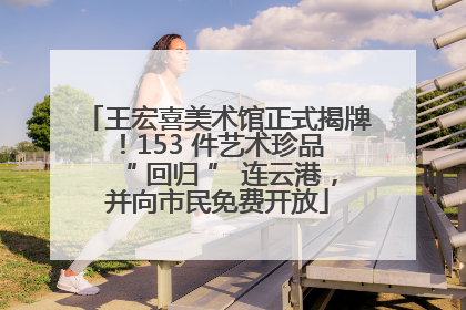 王宏喜美术馆正式揭牌！153 件艺术珍品 “ 回归 ” 连云港，并向市民免费开放