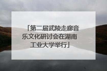 第二届武陵走廊音乐文化研讨会在湖南工业大学举行