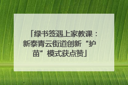 绿书签遇上家教课：新泰青云街道创新“护苗”模式获点赞