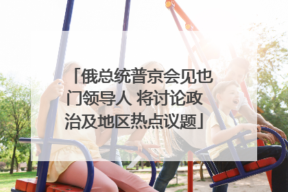 俄总统普京会见也门领导人 将讨论政治及地区热点议题