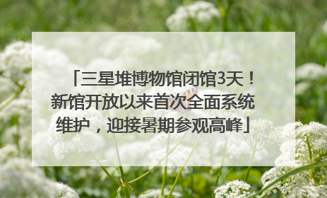 三星堆博物馆闭馆3天！新馆开放以来首次全面系统维护，迎接暑期参观高峰