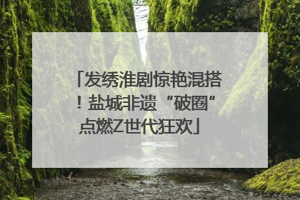 发绣淮剧惊艳混搭！盐城非遗“破圈”点燃Z世代狂欢
