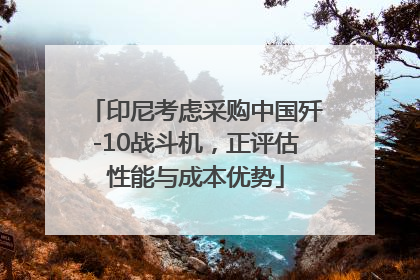 印尼考虑采购中国歼-10战斗机，正评估性能与成本优势