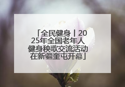 全民健身丨2025年全国老年人健身秧歌交流活动在新疆奎屯开幕