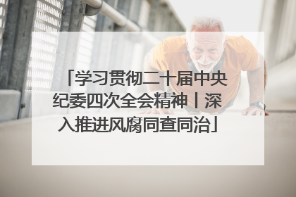 学习贯彻二十届中央纪委四次全会精神丨深入推进风腐同查同治