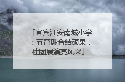 宜宾江安南城小学：五育融合结硕果，社团展演亮风采