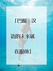 巴媒：汉语的未来就在眼前