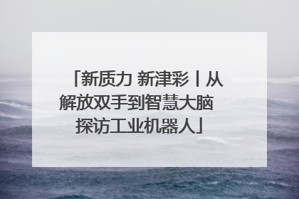 新质力 新津彩丨从解放双手到智慧大脑 探访工业机器人