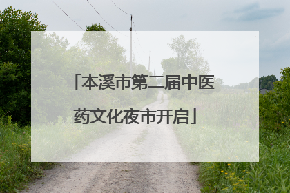 本溪市第二届中医药文化夜市开启