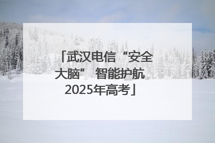 武汉电信“安全大脑” 智能护航2025年高考