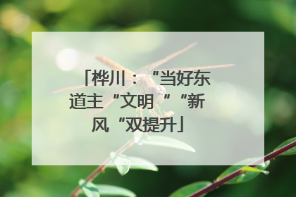 桦川：“当好东道主“文明““新风“双提升