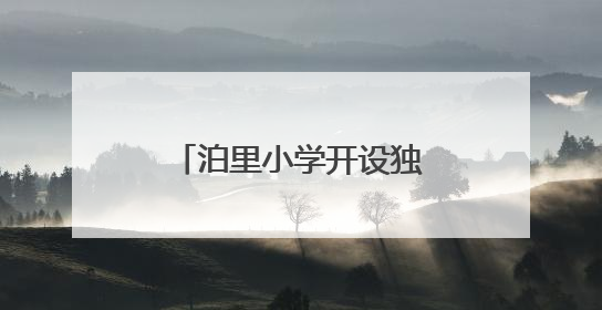 泊里小学开设独轮车特色课程，助学生全面发展