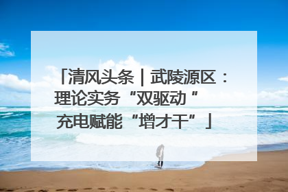 清风头条｜武陵源区：理论实务“双驱动 ” 充电赋能“增才干”