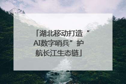湖北移动打造“AI数字哨兵”护航长江生态链