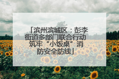 滨州滨城区：彭李街道多部门联合行动 筑牢“小饭桌”消防安全防线