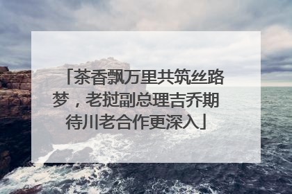 茶香飘万里共筑丝路梦，老挝副总理吉乔期待川老合作更深入
