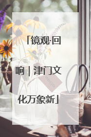 镜观·回响｜津门文化万象新