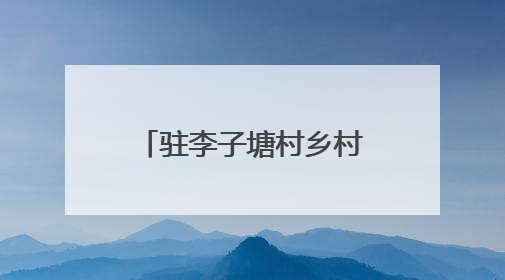 驻李子塘村乡村振兴工作队：扎根热土践初心 绘就振兴新画卷