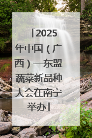 2025年中国（广西）—东盟蔬菜新品种大会在南宁举办