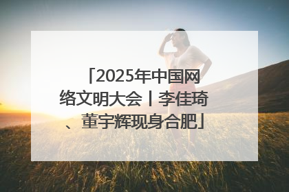 2025年中国网络文明大会丨李佳琦、董宇辉现身合肥