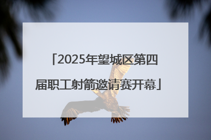 2025年望城区第四届职工射箭邀请赛开幕